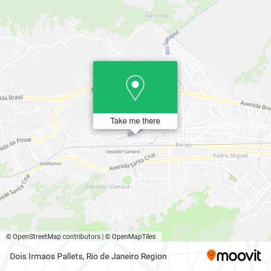 Dois Irmaos Pallets map