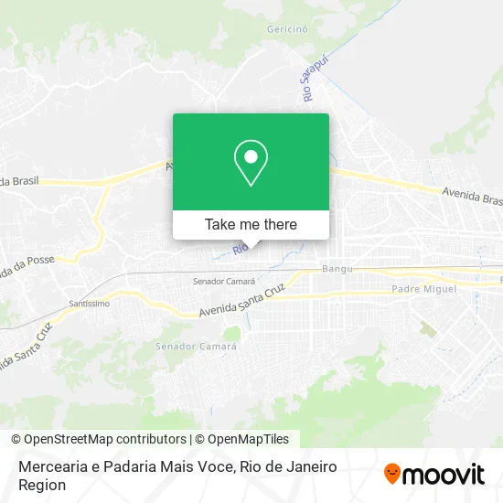 Mercearia e Padaria Mais Voce map