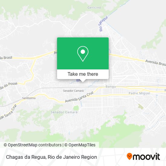 Mapa Chagas da Regua