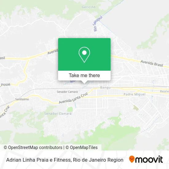 Adrian Linha Praia e Fitness map