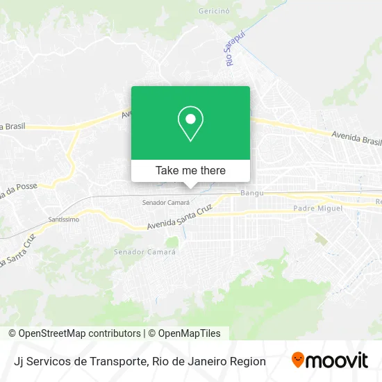 Jj Servicos de Transporte map