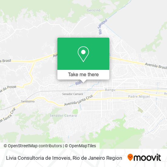 Mapa Livia Consultoria de Imoveis