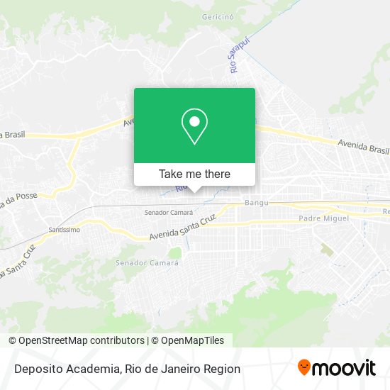 Mapa Deposito Academia