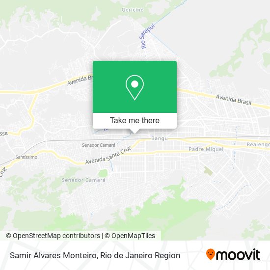 Samir Alvares Monteiro map