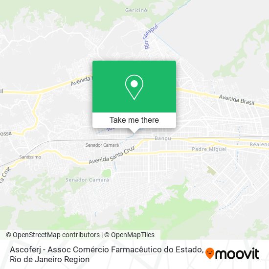 Ascoferj - Assoc Comércio Farmacêutico do Estado map
