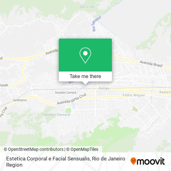 Estetica Corporal e Facial Sensualis map