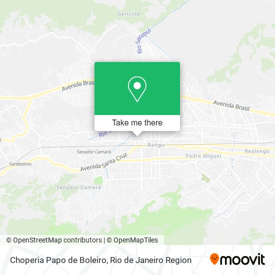 Choperia Papo de Boleiro map