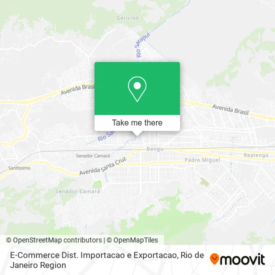 E-Commerce Dist. Importacao e Exportacao map