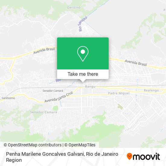 Penha Marilene Goncalves Galvani map