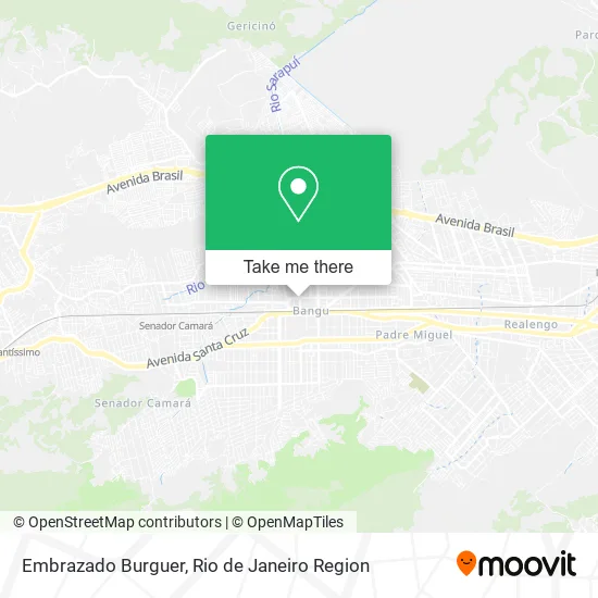 Embrazado Burguer map