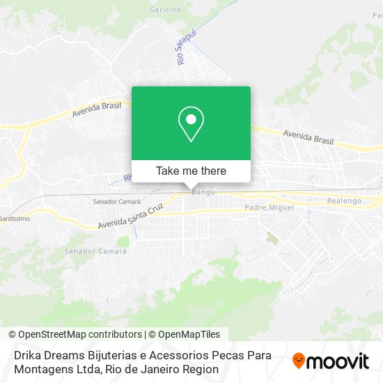 Drika Dreams Bijuterias e Acessorios Pecas Para Montagens Ltda map