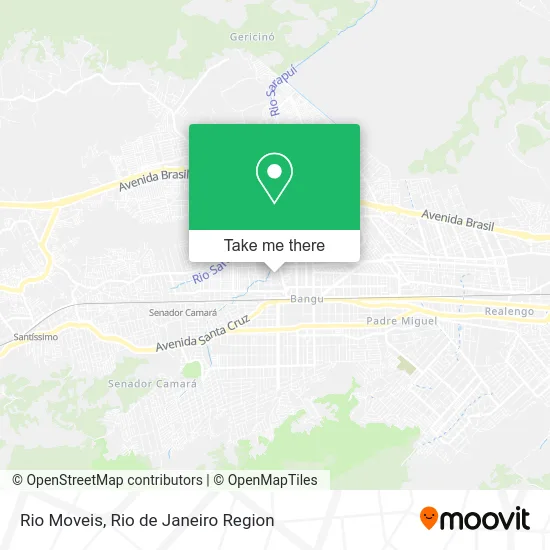 Rio Moveis map