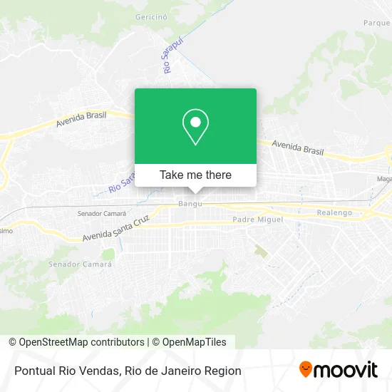 Pontual Rio Vendas map