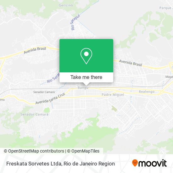 Freskata Sorvetes Ltda map