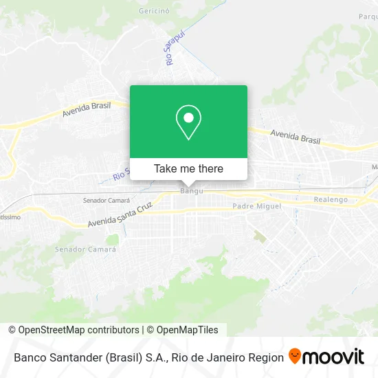 Banco Santander (Brasil) S.A. map