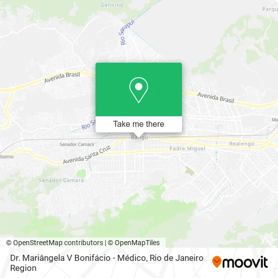 Dr. Mariângela V Bonifácio - Médico map