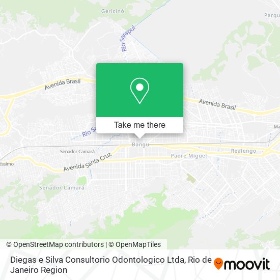Diegas e Silva Consultorio Odontologico Ltda map