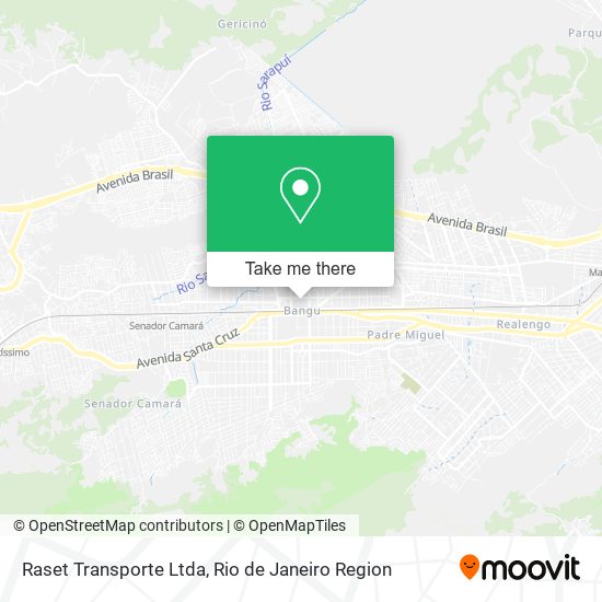 Raset Transporte Ltda map