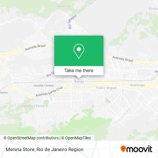 Menina Store map