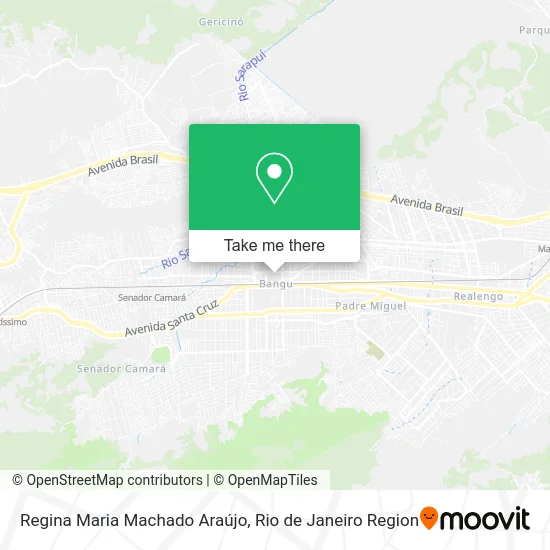 Regina Maria Machado Araújo map