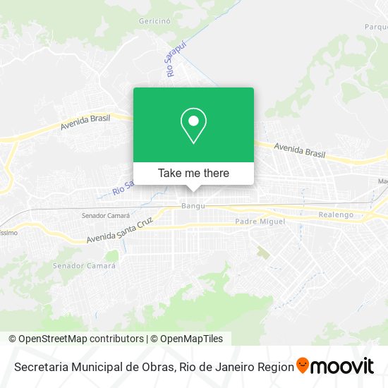 Secretaria Municipal de Obras map