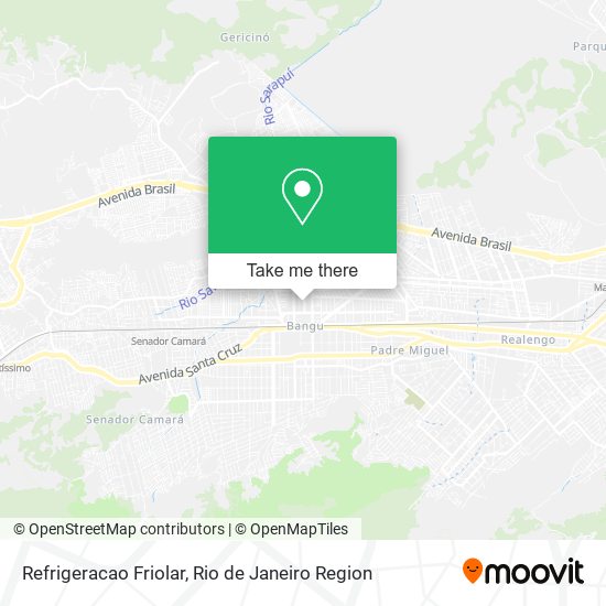 Refrigeracao Friolar map