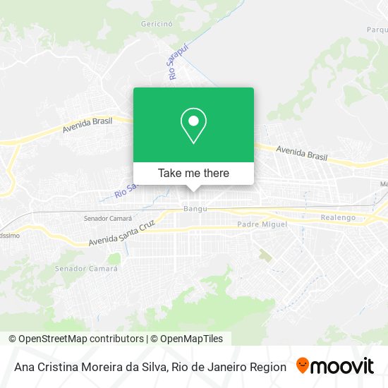 Ana Cristina Moreira da Silva map