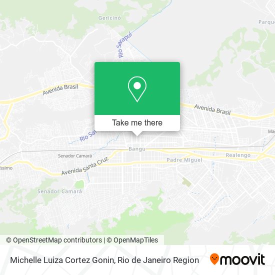 Michelle Luiza Cortez Gonin map