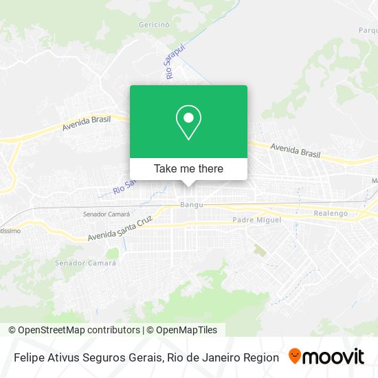 Felipe Ativus Seguros Gerais map