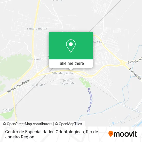 Centro de Especialidades Odontologicas map