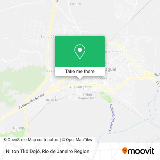 Nilton Tkd Dojô map