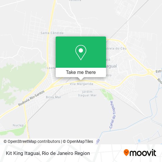 Kit King Itaguai map