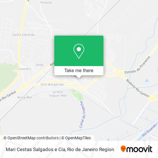 Mari Cestas Salgados e Cia map