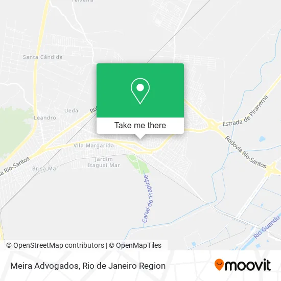Meira Advogados map