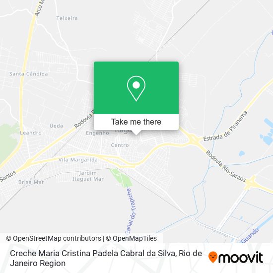 Creche Maria Cristina Padela Cabral da Silva map