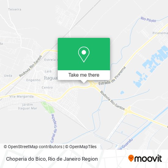 Choperia do Bico map