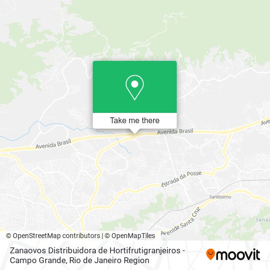 Zanaovos Distribuidora de Hortifrutigranjeiros - Campo Grande map