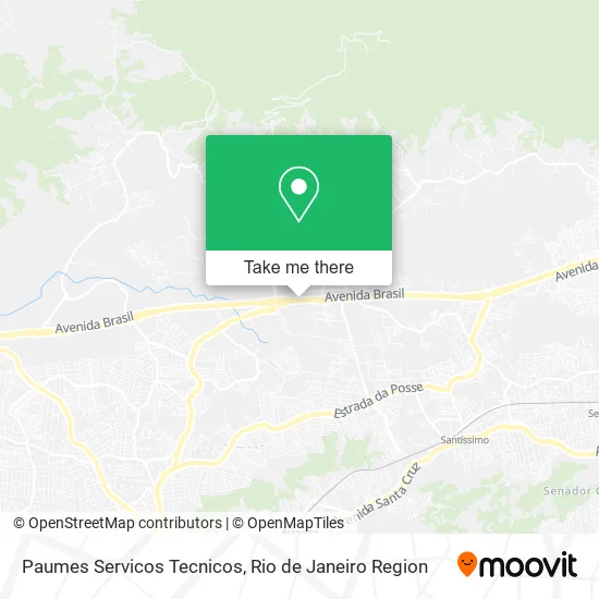 Paumes Servicos Tecnicos map