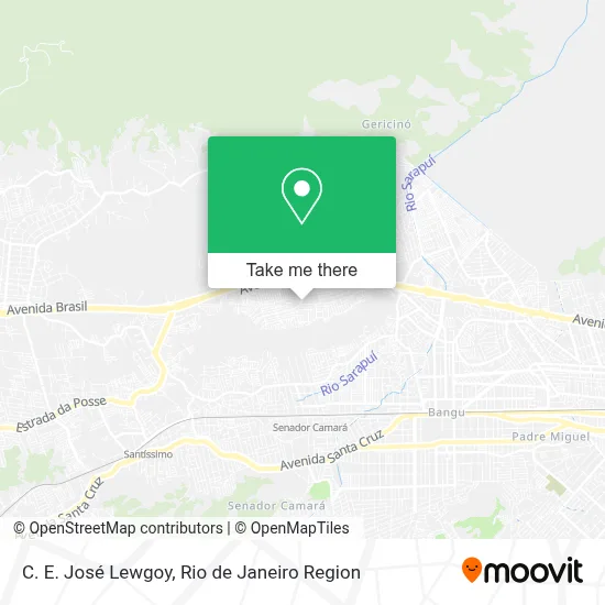 C. E. José Lewgoy map