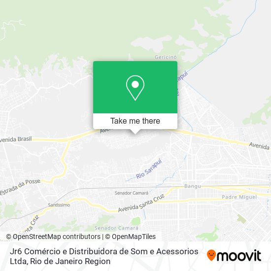 Mapa Jr6 Comércio e Distribuidora de Som e Acessorios Ltda