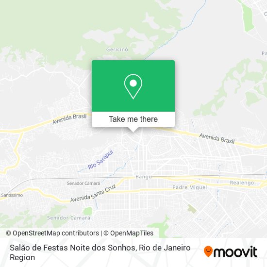 Mapa Salão de Festas Noite dos Sonhos