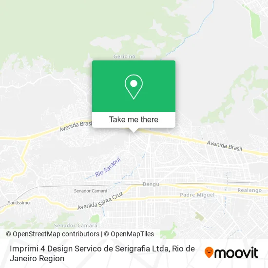Imprimi 4 Design Servico de Serigrafia Ltda map