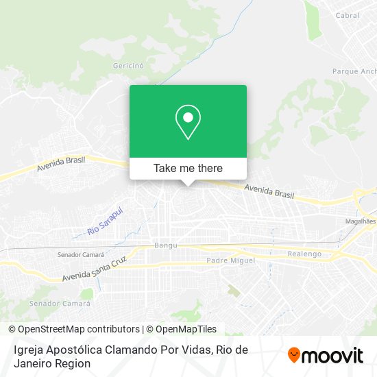 Mapa Igreja Apostólica Clamando Por Vidas