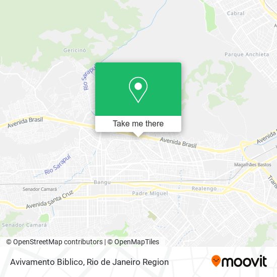 Avivamento Biblico map