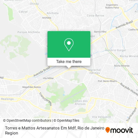 Torres e Mattos Artesanatos Em Mdf map