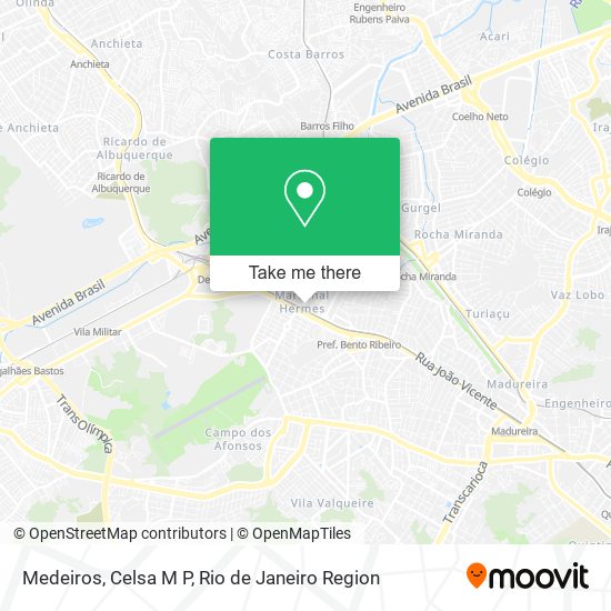 Mapa Medeiros, Celsa M P