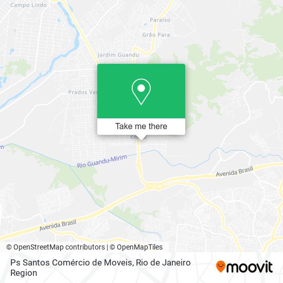 Ps Santos Comércio de Moveis map