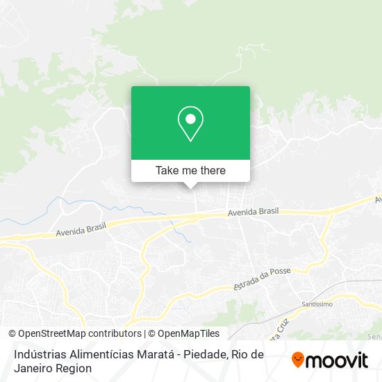 Indústrias Alimentícias Maratá - Piedade map