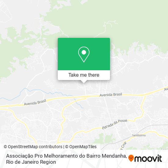 Associação Pro Melhoramento do Bairro Mendanha map