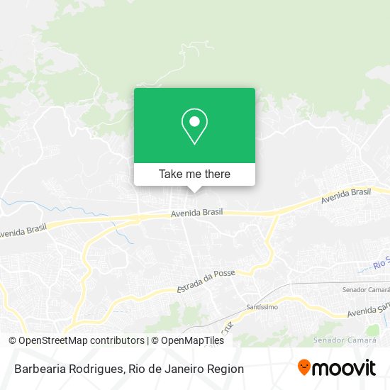 Barbearia Rodrigues map